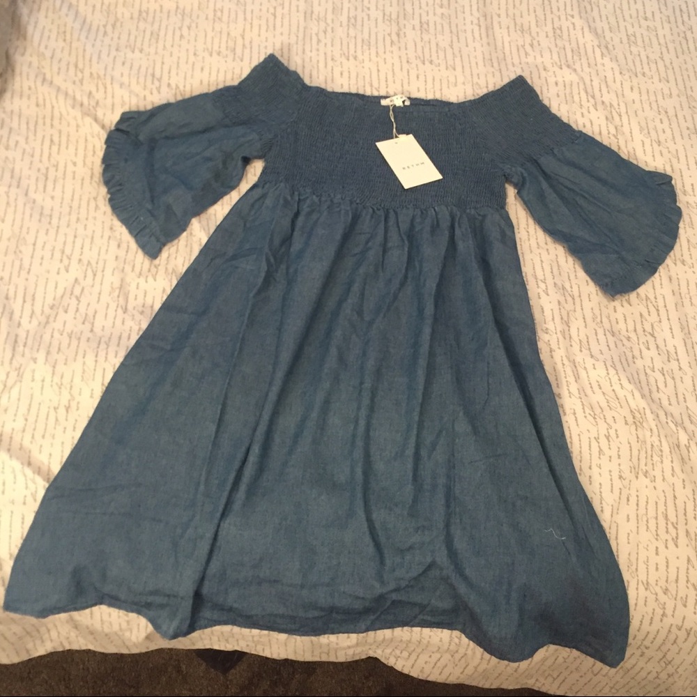 Denim Like Dress (RETHM) 💙